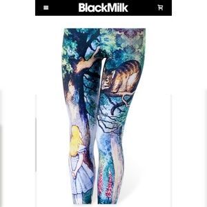 Blackmilk Alice in Wonderland Leggings